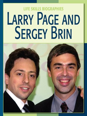 cover image of Larry Page and Sergey Brin